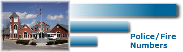 Police/Fire
Numbers